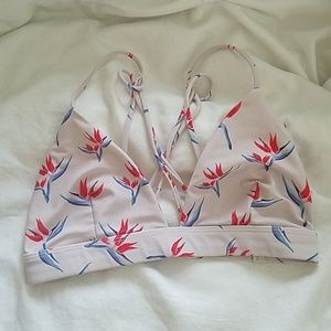 acacia swim awapuhi top bird of paradise